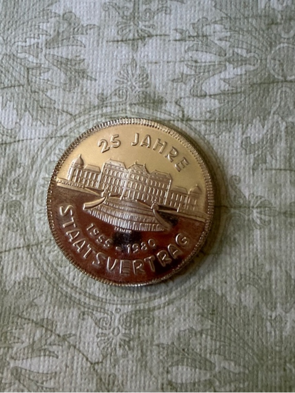 1980 Austria 500 Schilling Silver Commemorative - Belvedere Palace